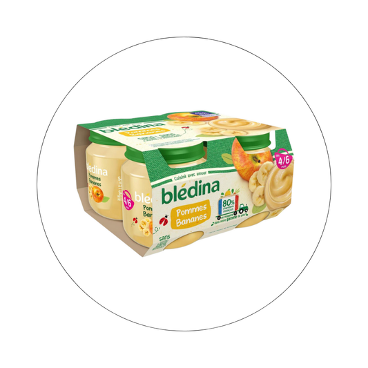 BLEDINA - Petits Pots x4
