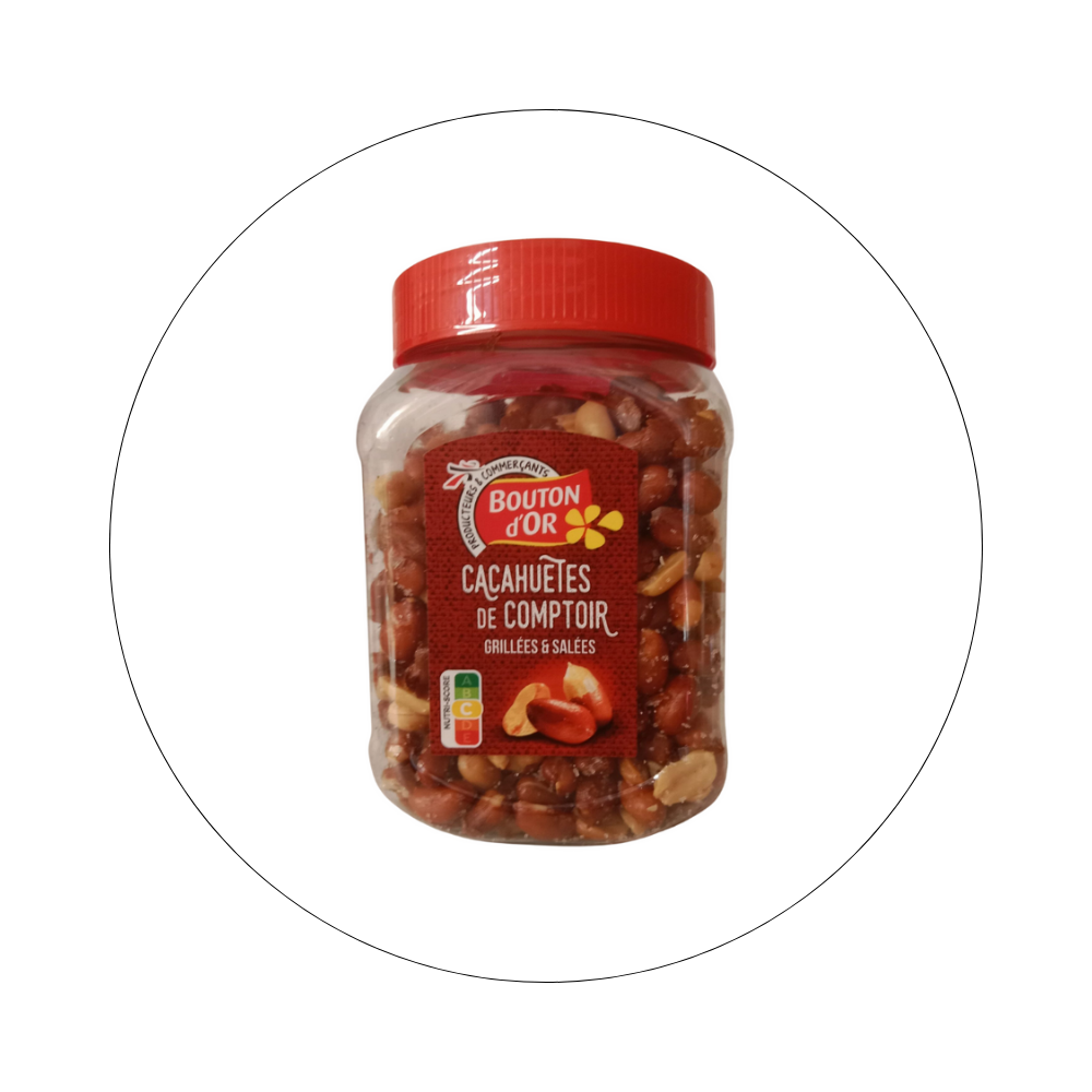 BOUTON D'OR - Cacahuètes de Comptoir / réf. 17031375