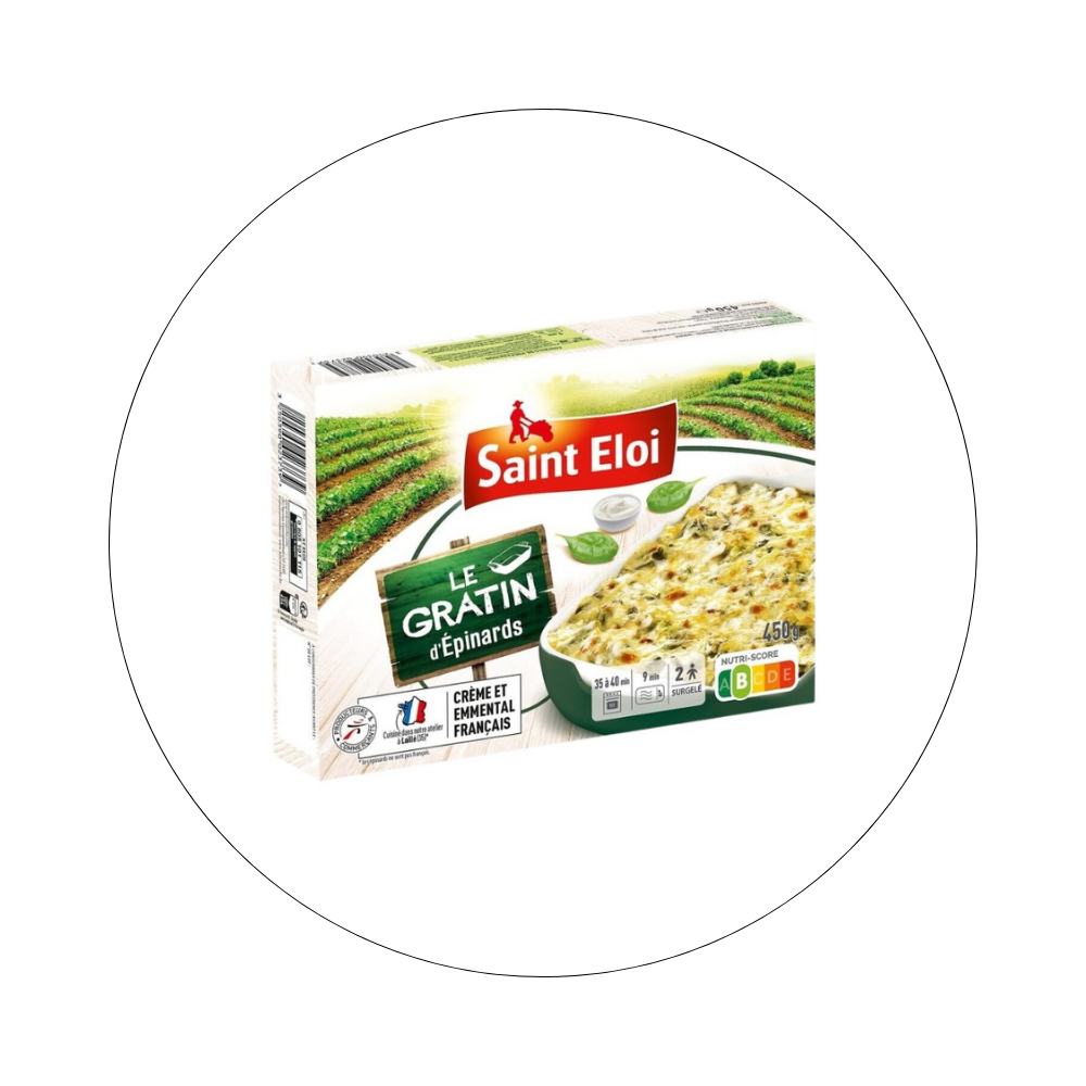 ST ELOI - Gratin d'Epinards / réf. 47294202