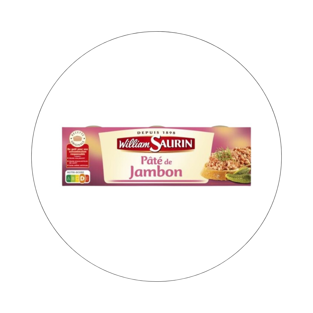 WILLIAM SAURIN - Pâté
