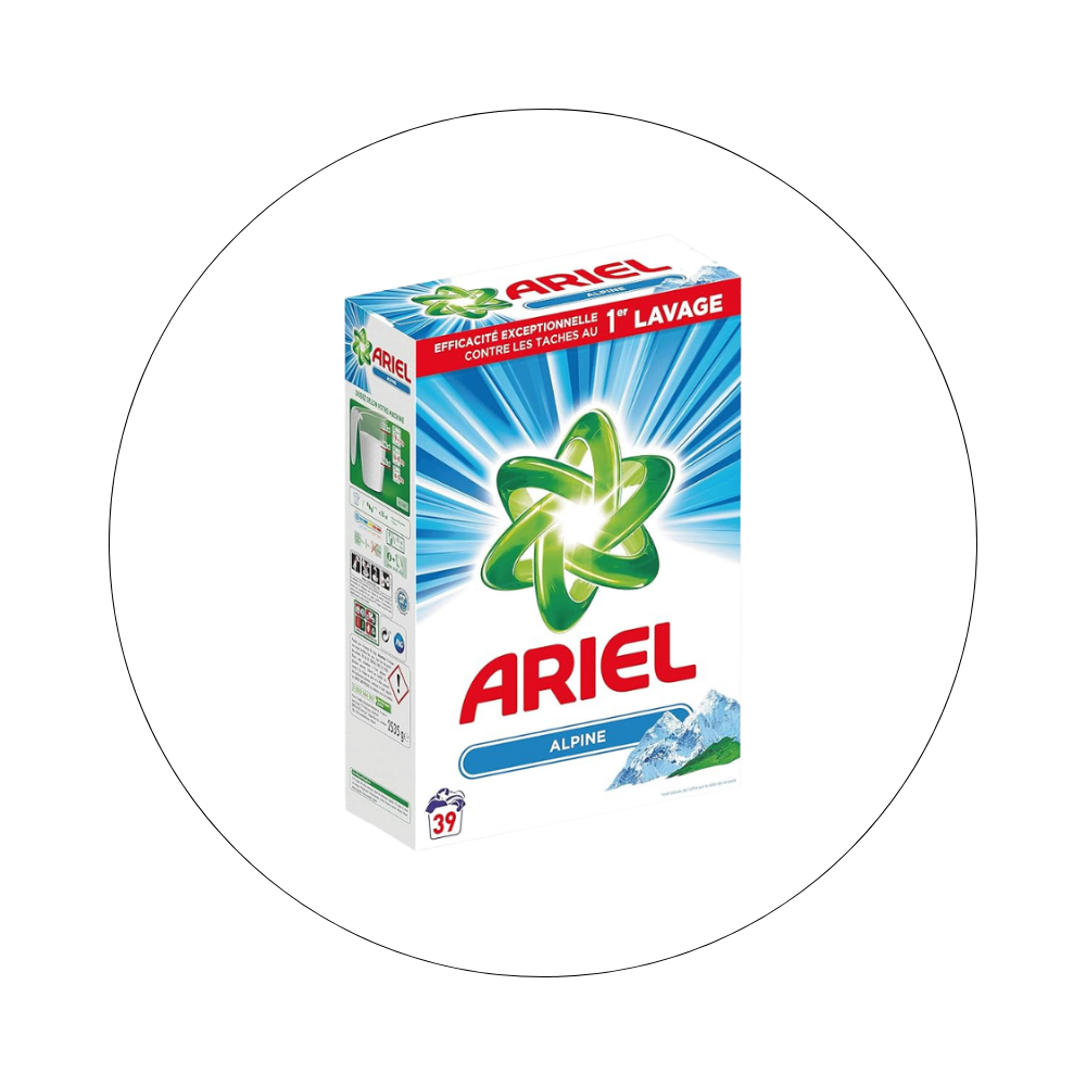 ARIEL - Lessive en Poudre Alpine / réf. A3340573