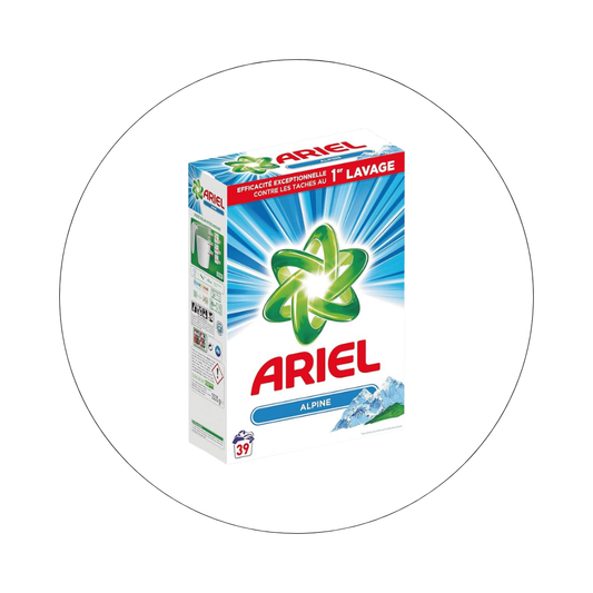 ARIEL - Lessive en Poudre Alpine / réf. A3340573