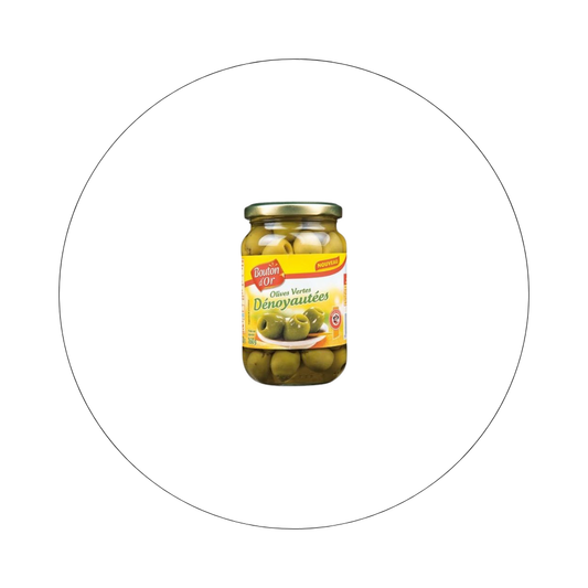 BOUTON D'OR - Olives Vertes Dénoyautées / réf. 41141014