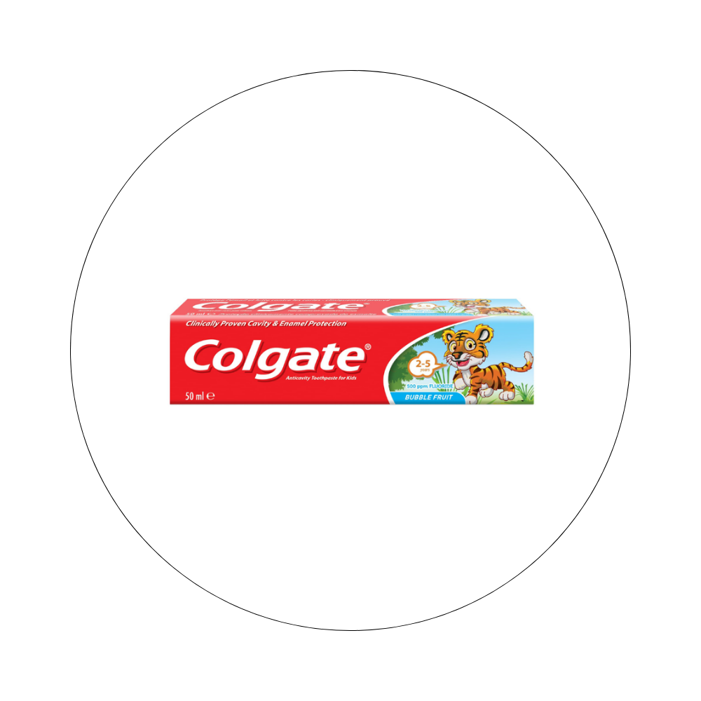 COLGATE - Dentifrice Kids Bubble Fruit 2-5 ans / réf. 61016449