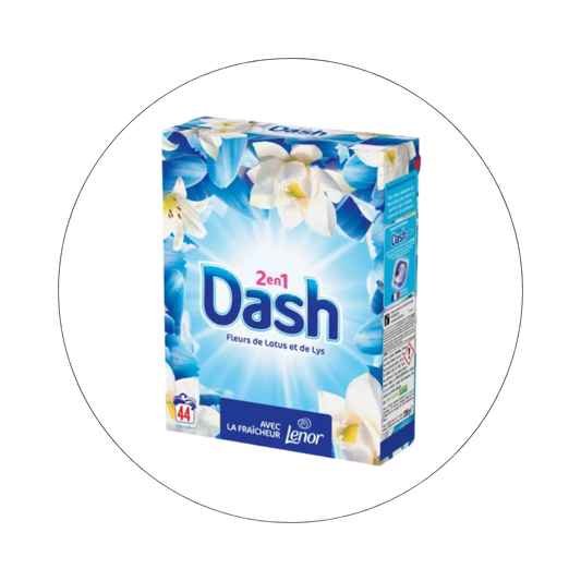 DASH - Lessive en Poudre Fleurs de Lotus &amp; de Lys / réf. 3340912
