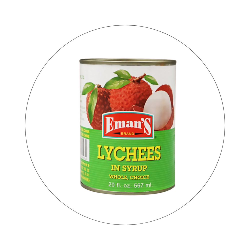 EMAN'S - Lychees au Sirop / réf. 48001010