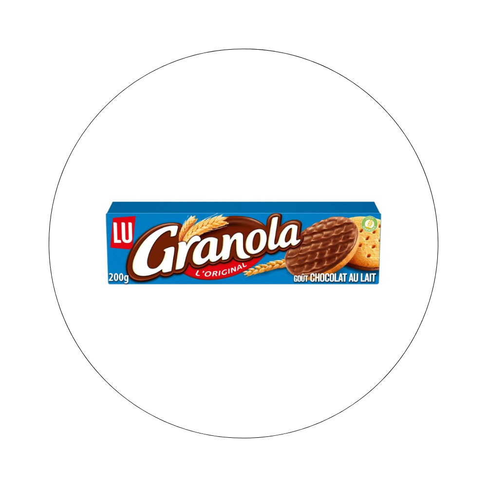 LU - Granola Biscuits Sablés Chocolat au Lait 200g / réf. 1432370