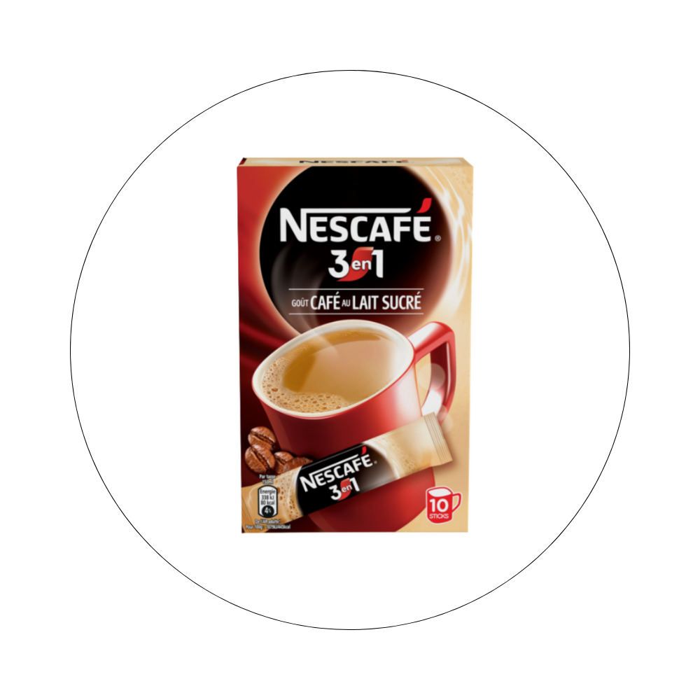 NESCAFE - Café 3en1 Sticks / réf. A12427207