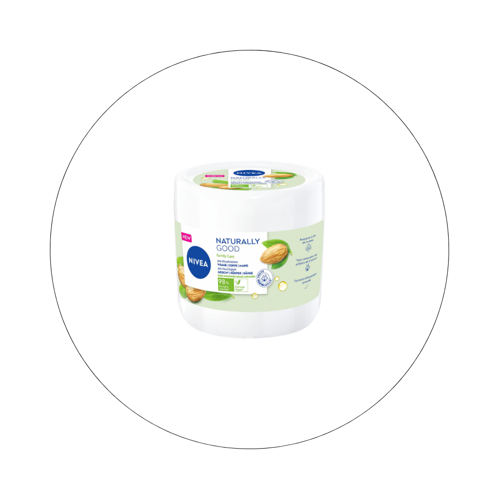 NIVEA - Crème Naturally Good Family / réf. 16848