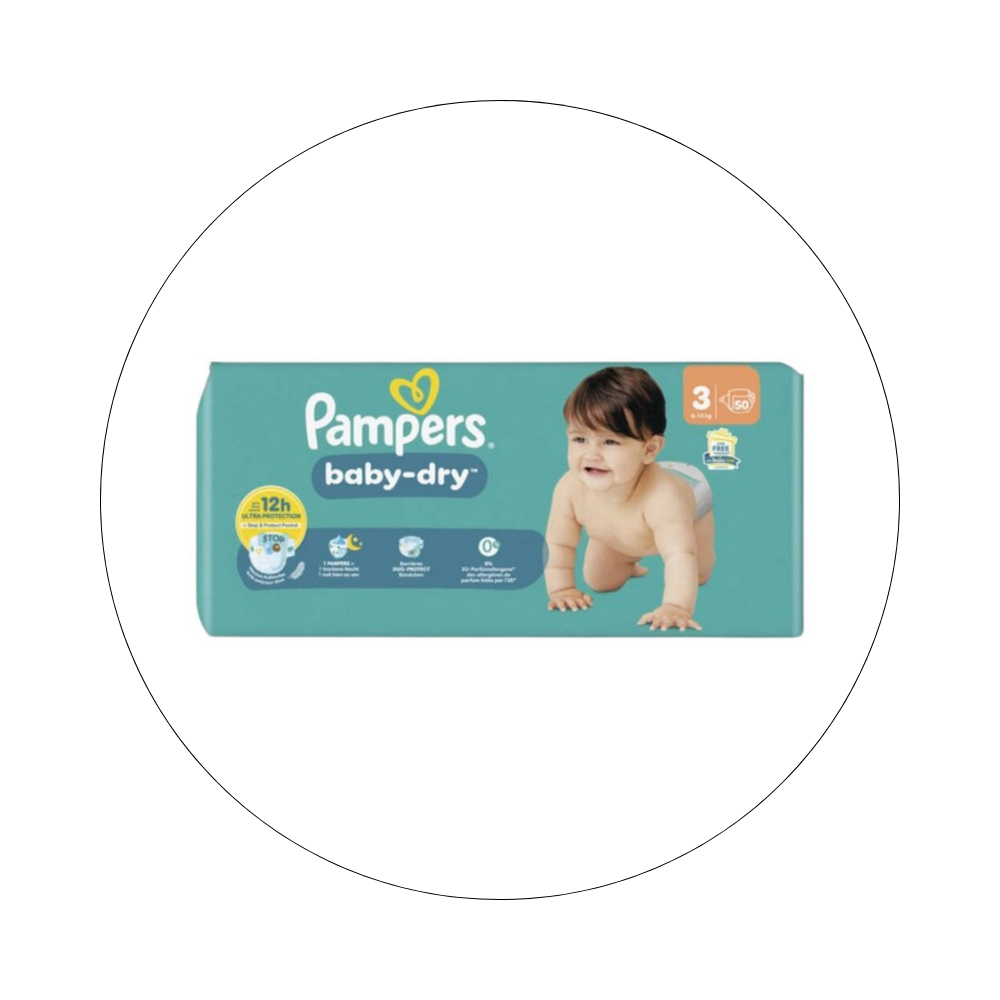 PAMPERS - Couches