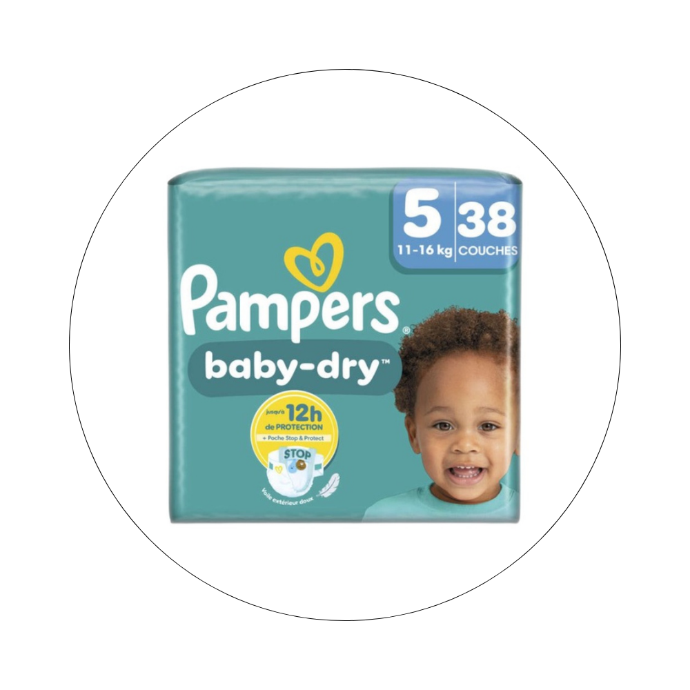 PAMPERS - Couches