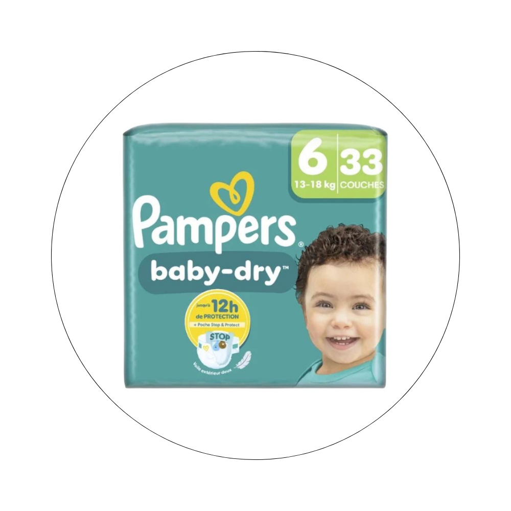 PAMPERS - Couches