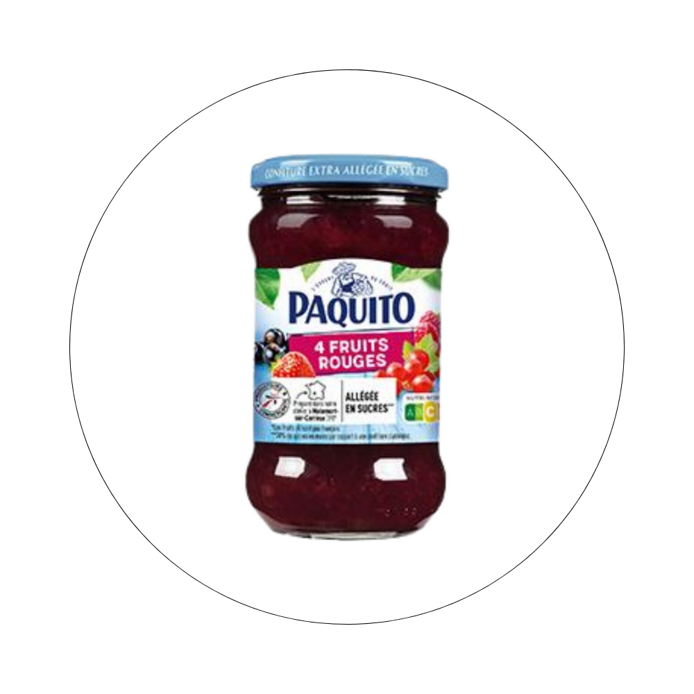 PAQUITO - Confiture 4 Fruits Rouges / réf. 41202108