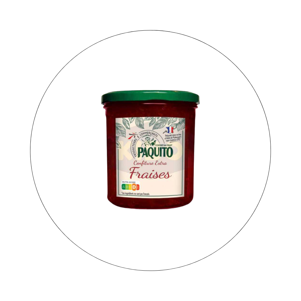 PAQUITO - Confiture Extra Fraise / réf. 41202061