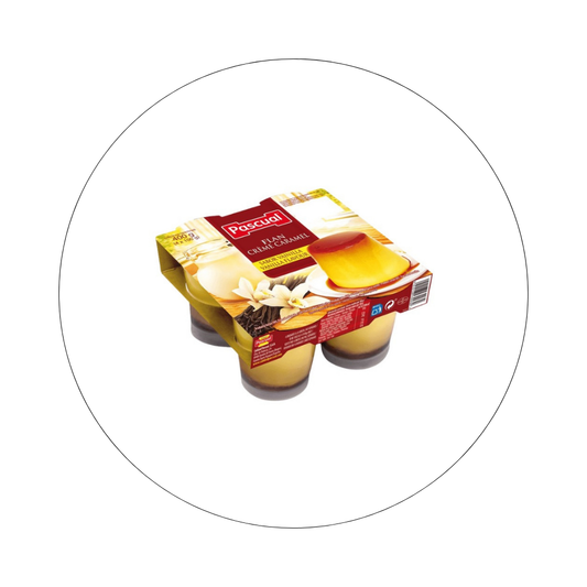 PASCUAL - Crème Caramel Vanille / réf. 2200036