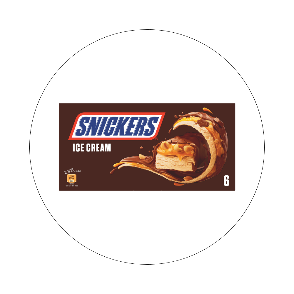 SNICKERS - Barres Glacées