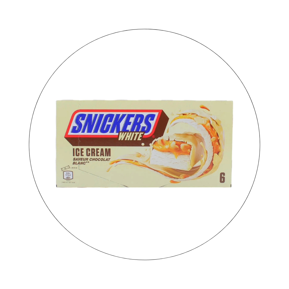 SNICKERS - Barres Glacées