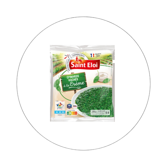 ST ELOI - Epinards Hachés à la Crème / réf. 47294143