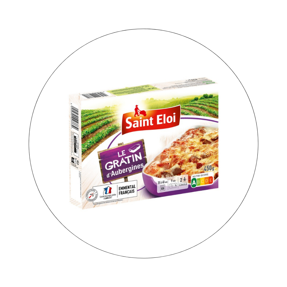 ST ELOI - Gratin d'Aubergines / réf. 47294198