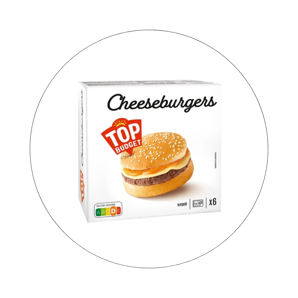 TOP BUDGET - Cheesburgers / réf. 47280270