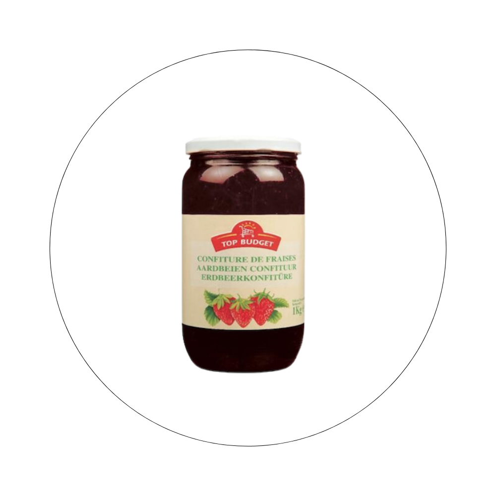TOP BUDGET - Confiture Fraise / réf. 41202275