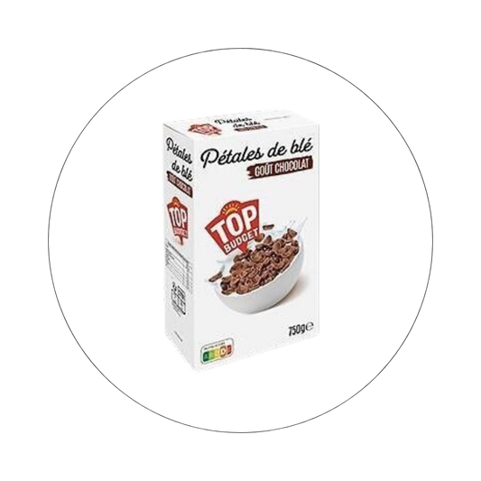 TOP BUDGET - Pétales Chocolat Céréales / réf. 17309976