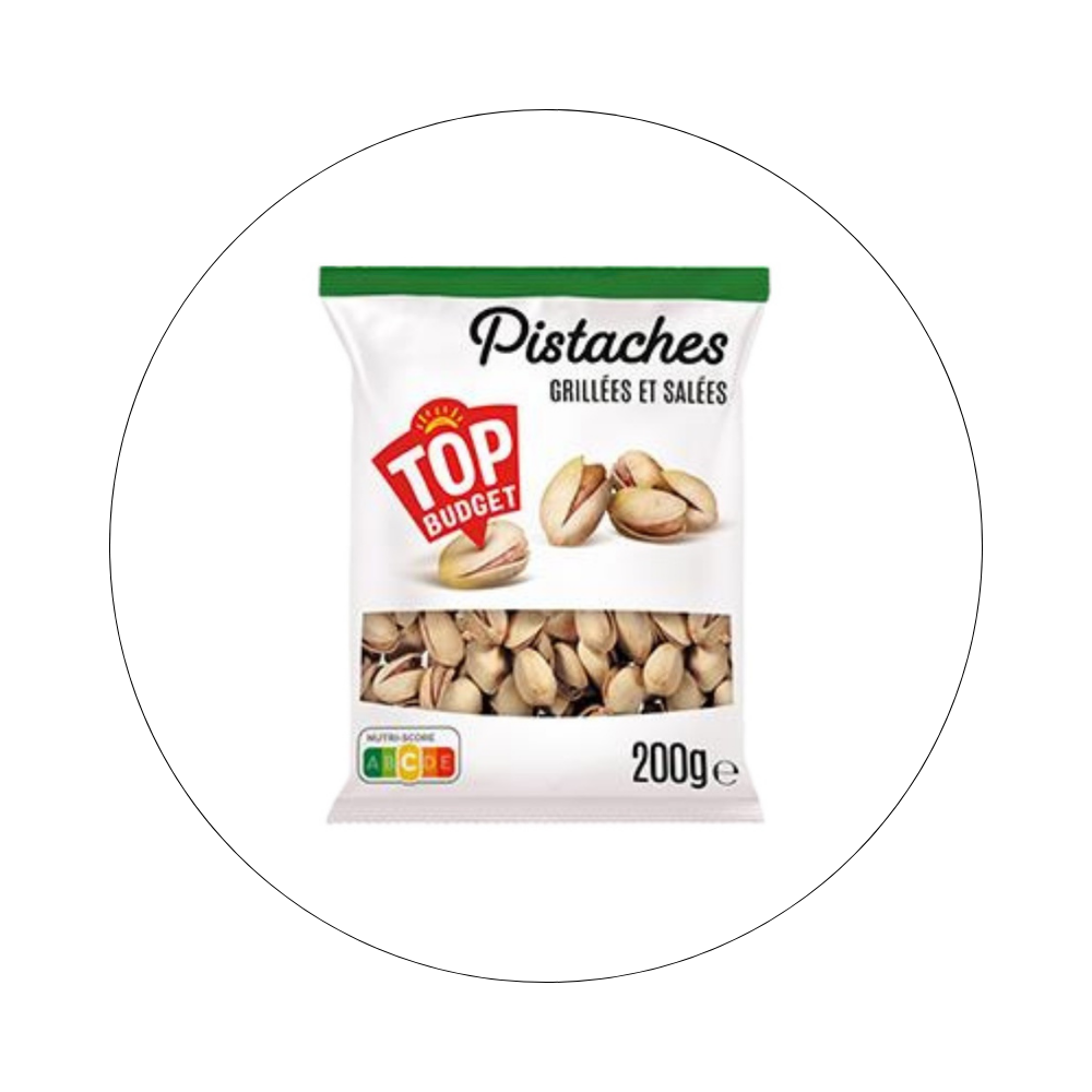 TOP BUDGET - Pistaches Grillées & Salées / réf. 29274268