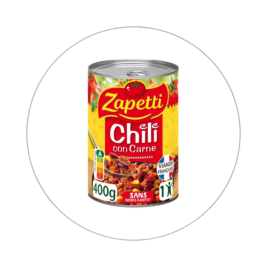 ZAPETTI - Chili Con Carne au Boeuf